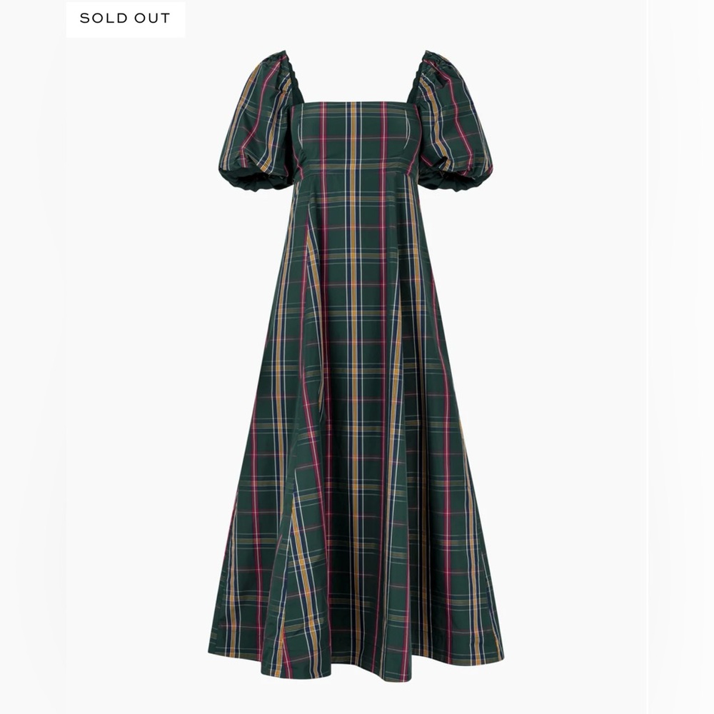 NWT Hill House Home The Matilda Juniper Tartan Size S